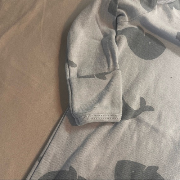 Simple Joys by Carter's - Gray Whale Kids Sleep Sack/gown - Picture 3 of 4